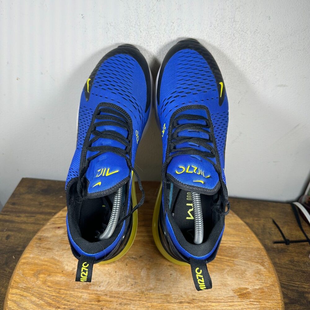 Nike Air Max 270 Warriors Game Royal Rare Shoe Men's Size 10 BV2517-400 - Picture 6 of 8